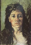 Vincent Van Gogh Head of a Woman with her Hair Loose (nn04) china oil painting artist